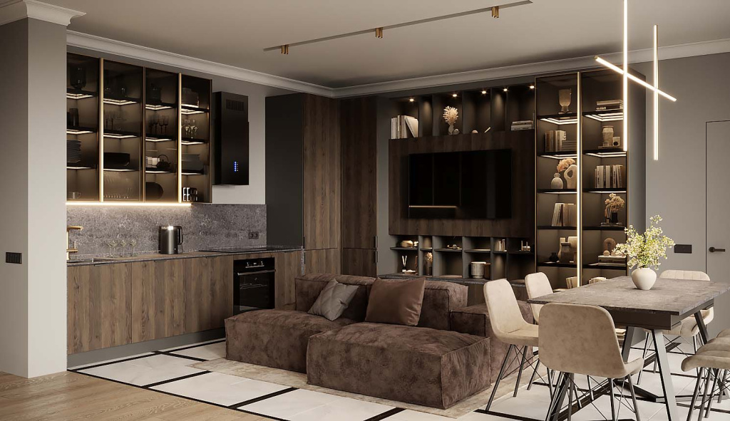 Как сочетать классику и современный дизайн в интерьере: советы экспертов - фото №32