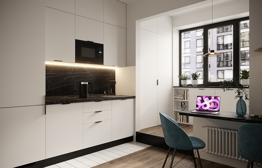 Топ-6 нестандартных кухонь: 47 фото в интерьере, современные решения - фото №7