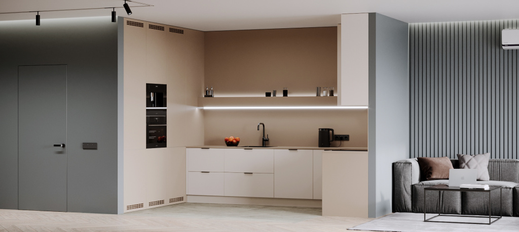 Кухня в стиле минимализм: тенденции дизайна - фото №8