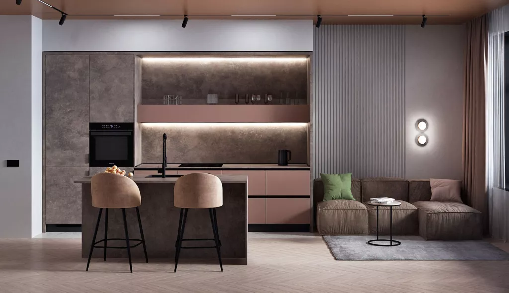 Дизайн кухни 2025-2026: новые тренды, идеи, советы дизайнеров - фото №60