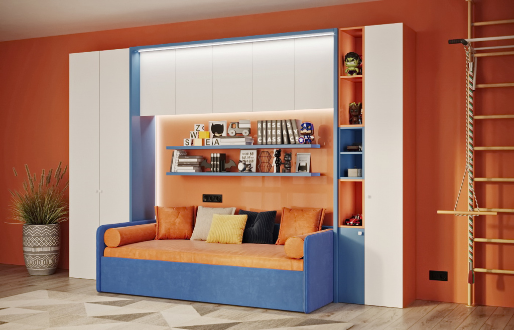 Дофаминовый декор: «детские» комнаты для счастливых детей и взрослых - фото №12