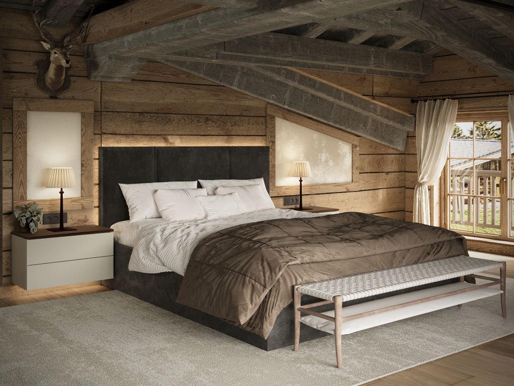 Как сделать красивую уютную спальню - фото №19