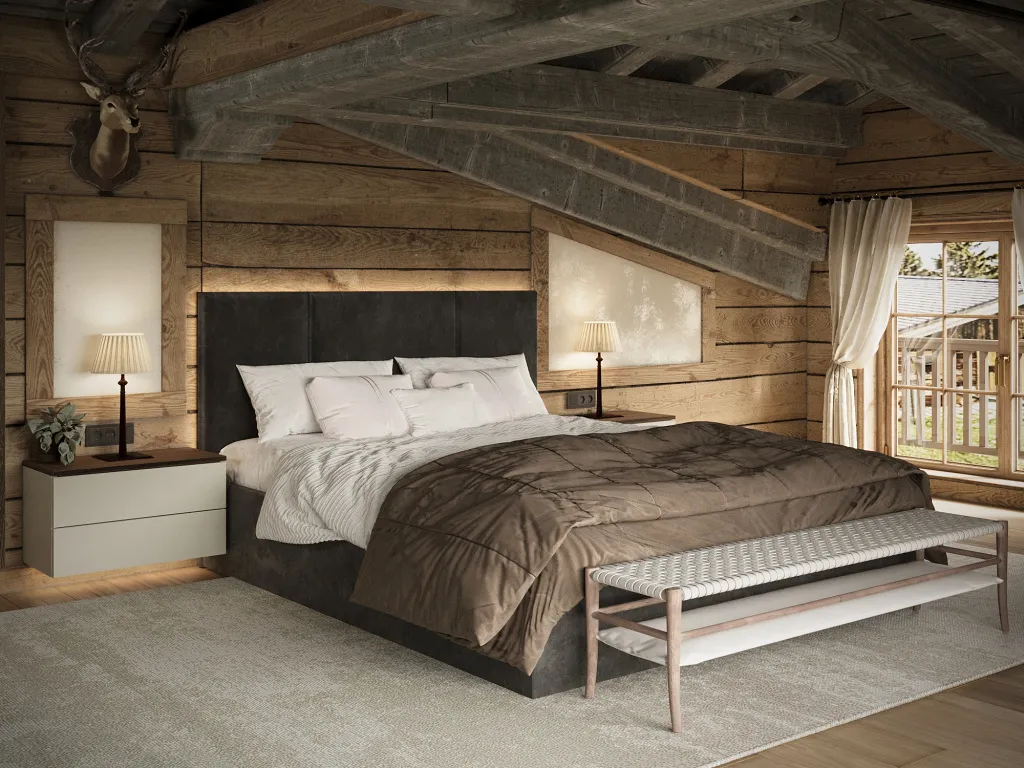 Как сделать красивую уютную спальню - фото №19