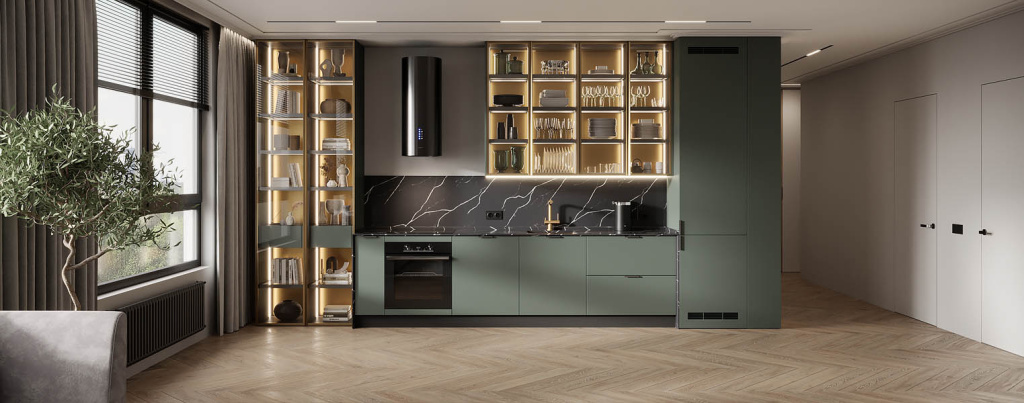 Фартук для кухни: как выбрать, как ухаживать. 20 вариантов модных сочетаний - фото №11