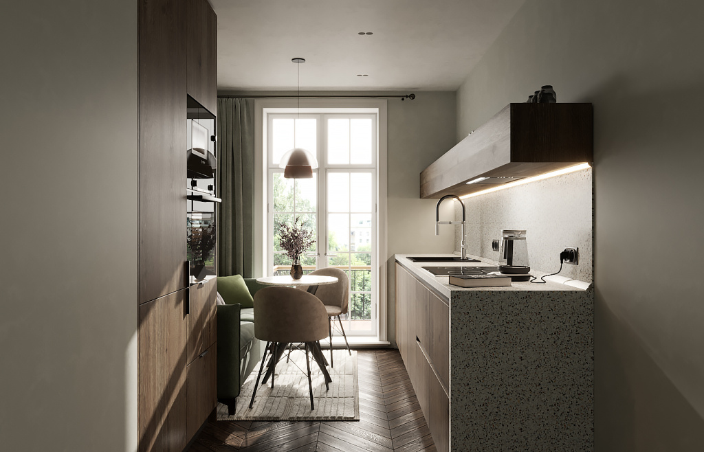 Топ-6 нестандартных кухонь: 47 фото в интерьере, современные решения - фото №28