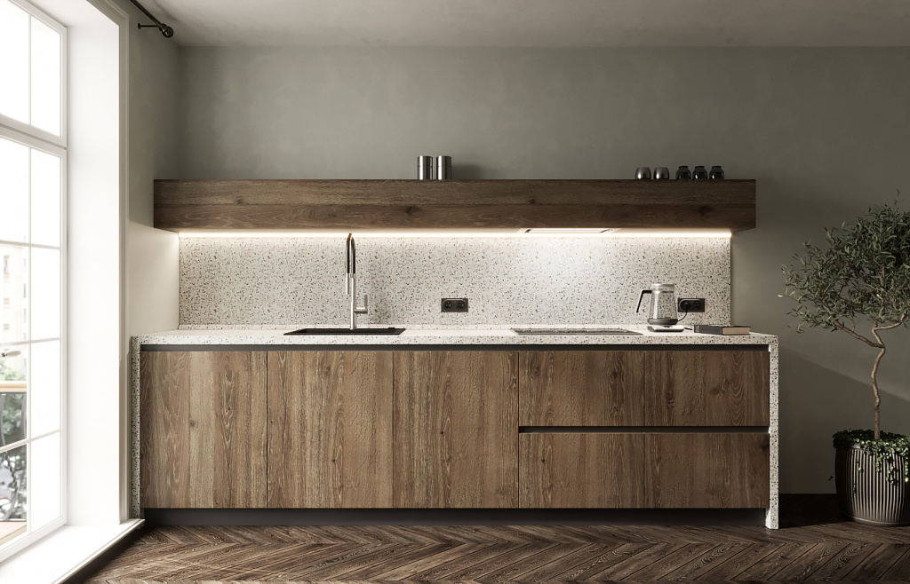 Кухня в стиле минимализм: тенденции дизайна - фото №45