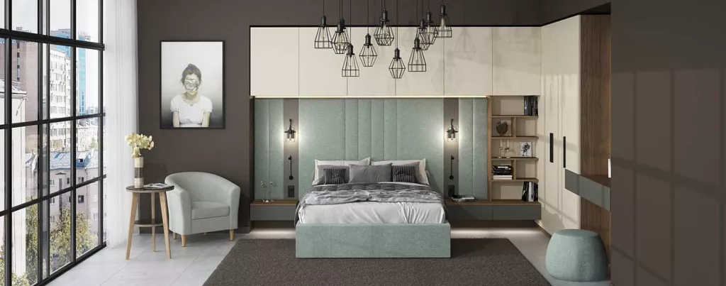 Технологии, минимализм и уют: тренды в дизайне современной спальни - фото №9