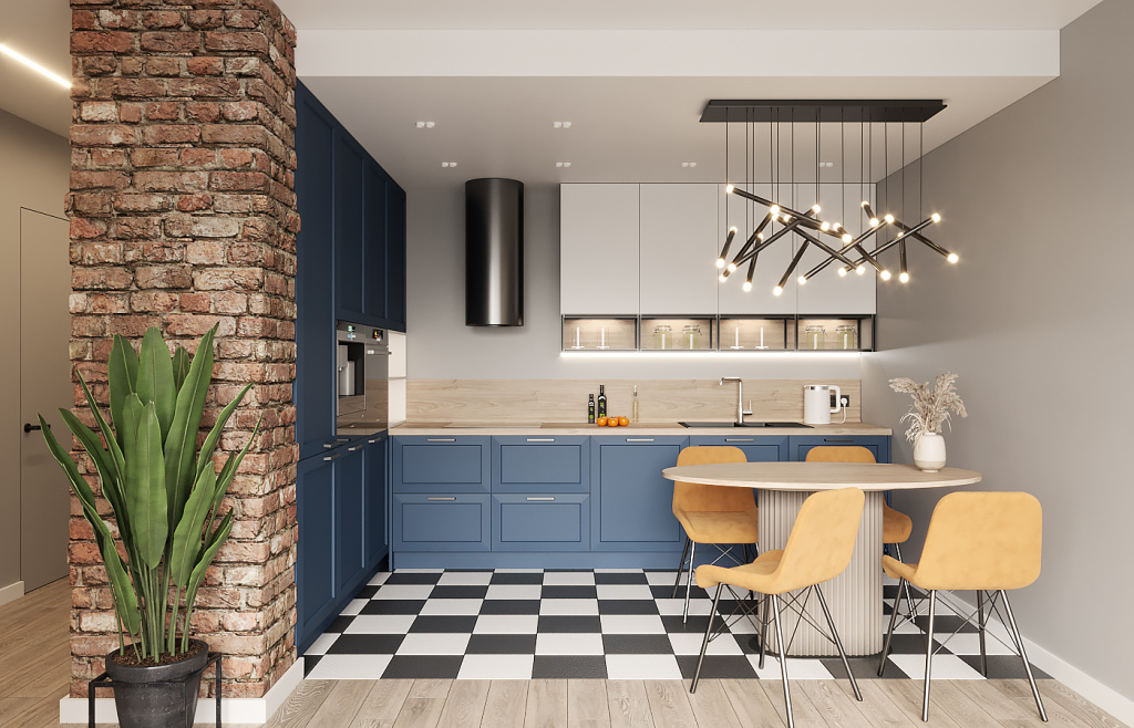 Топ-6 нестандартных кухонь: 47 фото в интерьере, современные решения - фото №39