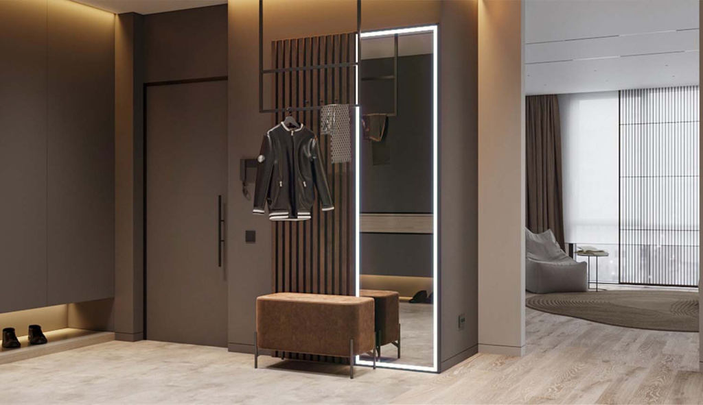 Дизайн прихожей: тренды 2024-2025 - фото №2