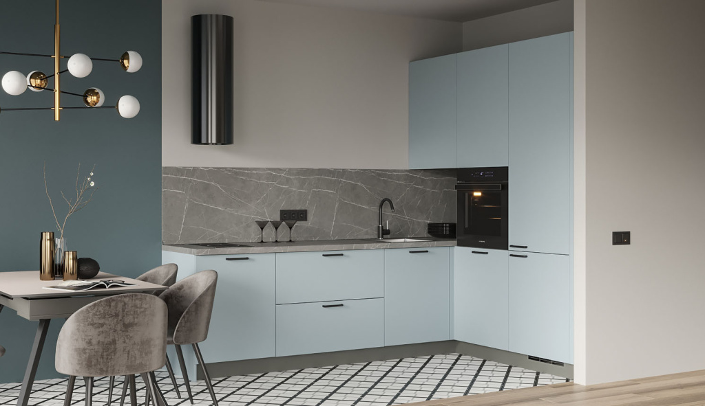 10 лайфхаков в дизайне маленькой кухни - фото №1