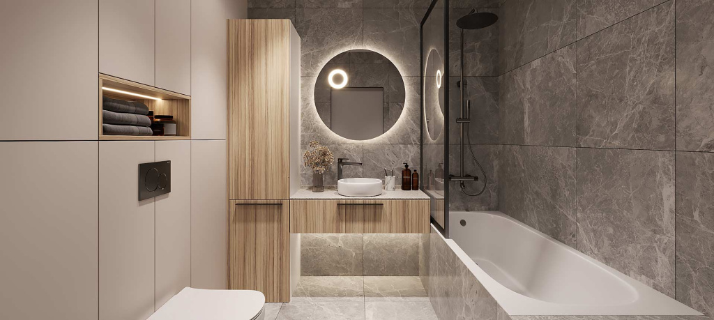 Ванная в стиле лофт: 50 фото и 50 идей - фото №29