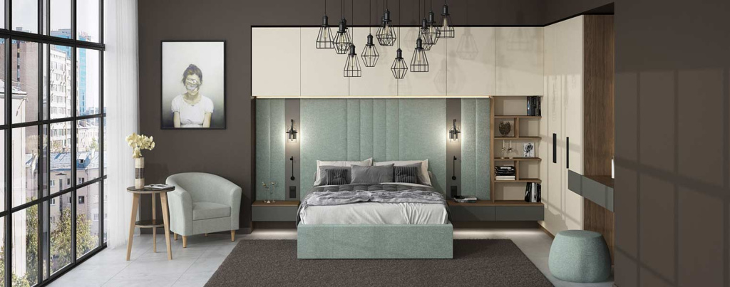 Модные тренды дизайна спальни - фото №8