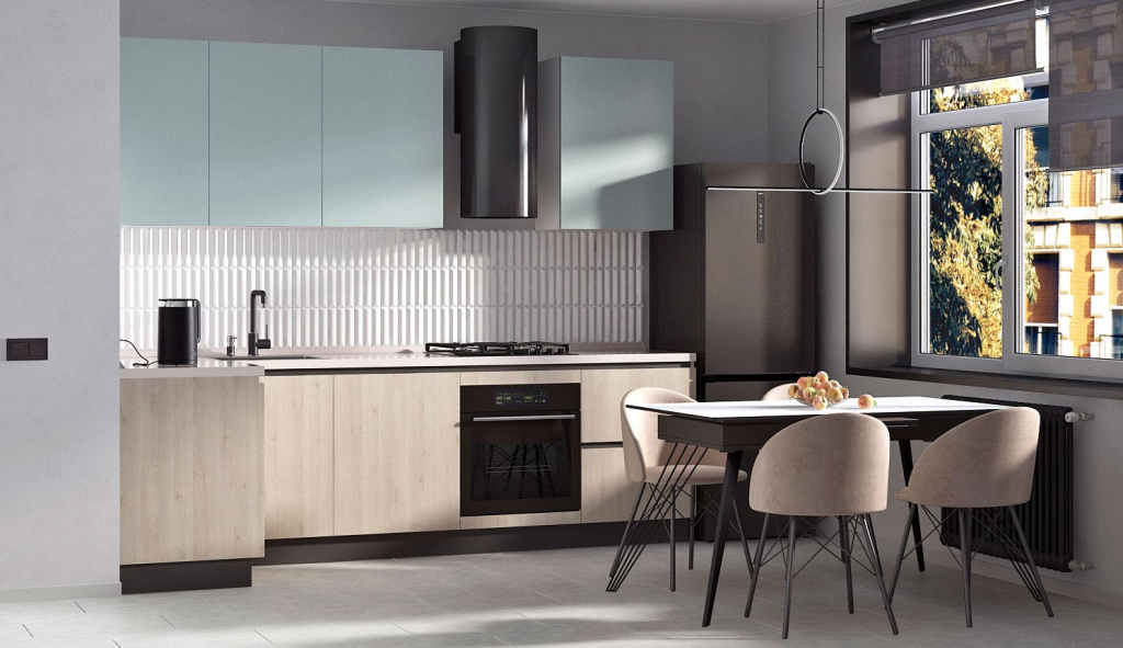 Дизайн кухни 2024-2025: модные идеи и тренды - фото №62