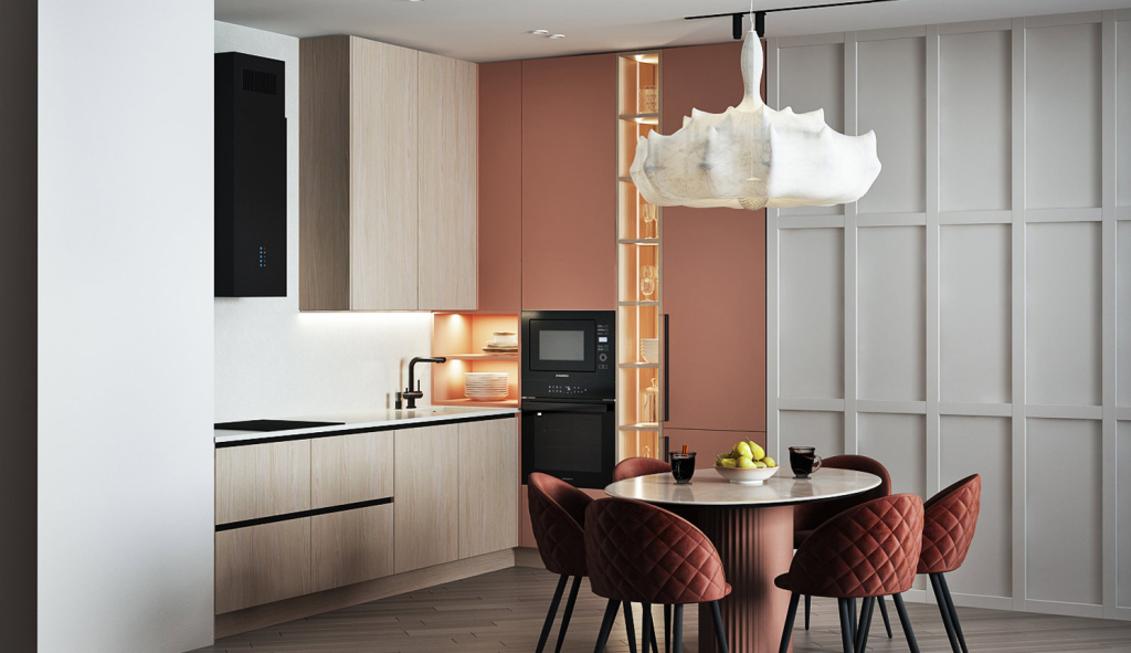 10 лайфхаков в дизайне маленькой кухни - фото №32