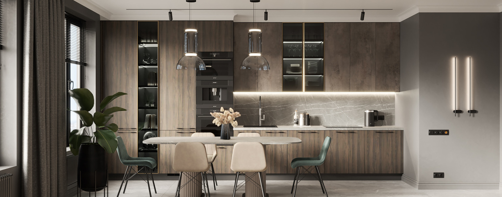 Кухня в стиле минимализм: тенденции дизайна - фото №16