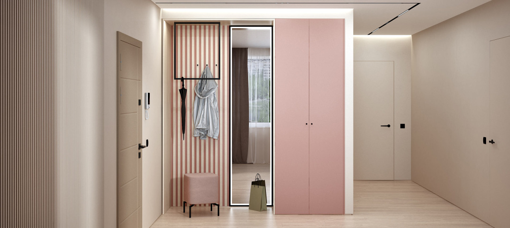 Дизайн прихожей: тренды 2024-2025 - фото №19