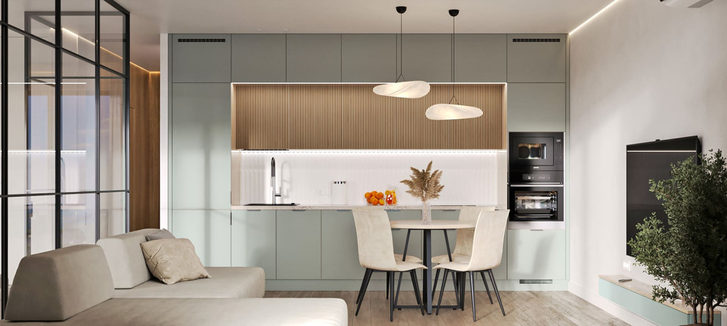 Что важно учитывать при выборе кухни в светлых тонах - фото №3