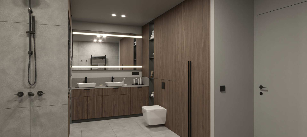 Ванная в стиле лофт: 50 фото и 50 идей - фото №30