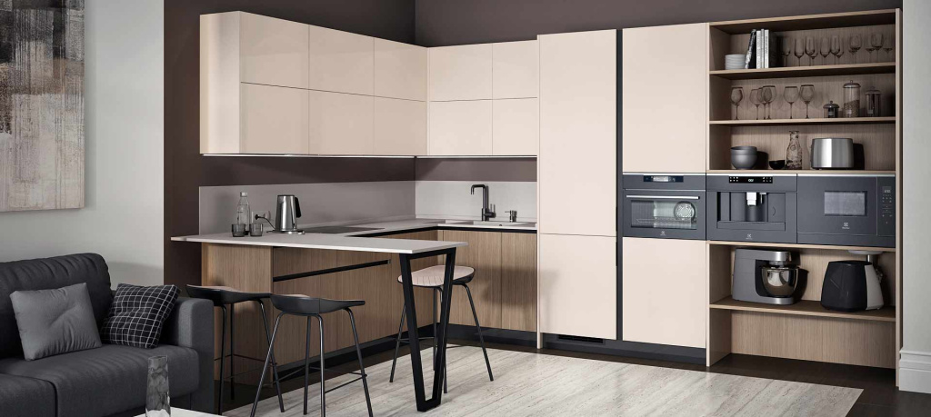 Кухня в загородном доме - фото №18