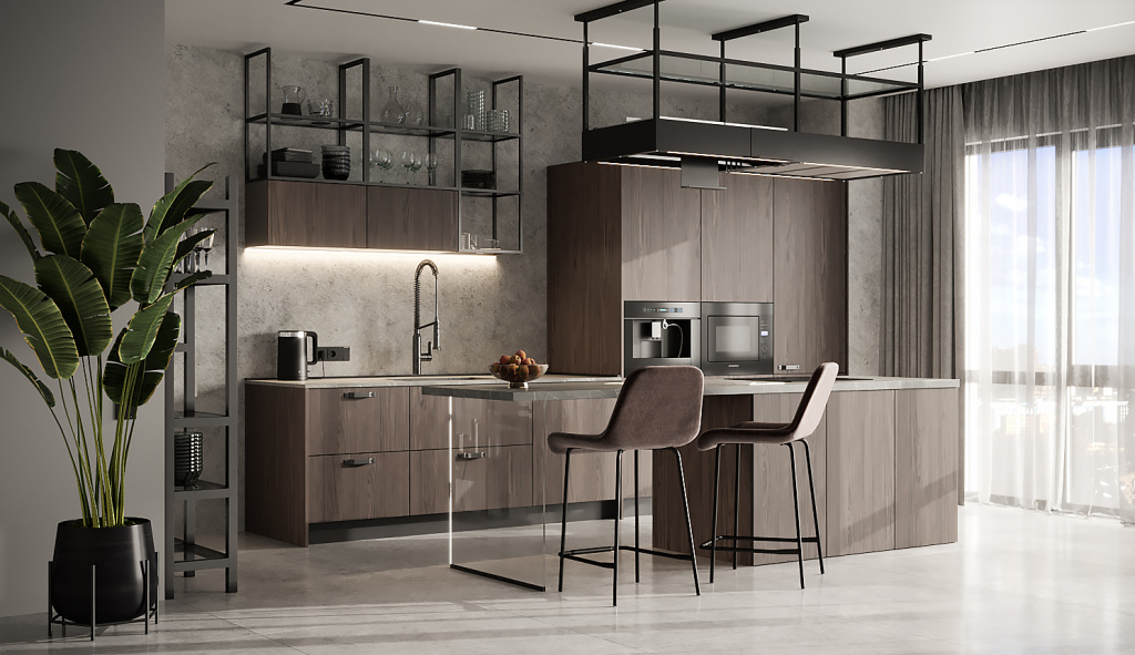 Кухня в стиле минимализм: тенденции дизайна - фото №30