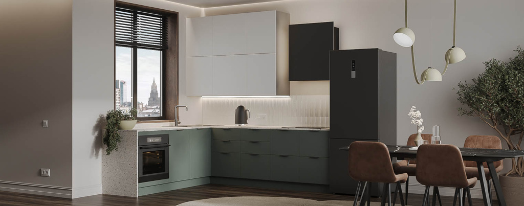 10 лайфхаков в дизайне маленькой кухни - фото №21