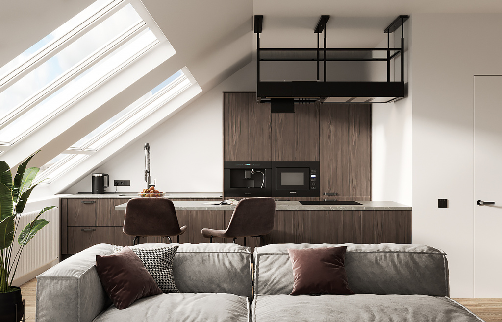 Кухня в стиле минимализм: тенденции дизайна - фото №47