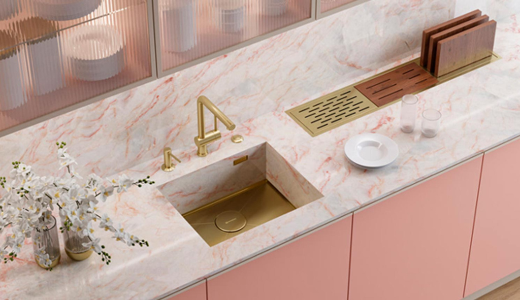 Смесители и мойки для кухни. Модные тренды 2024-2025 - фото №27