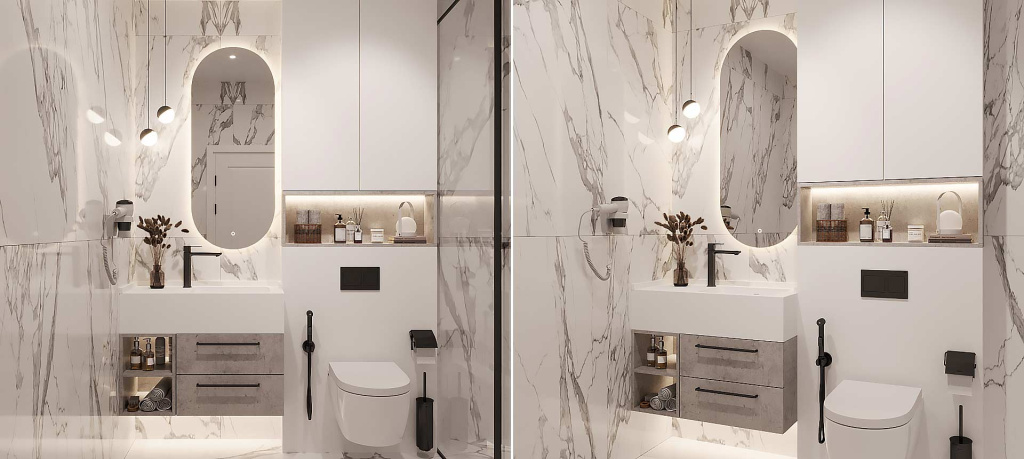 Ванная в стиле лофт: 50 фото и 50 идей - фото №42