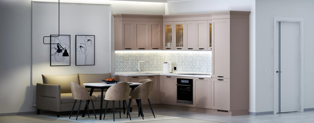 Петербургский дизайн: стильные кухни для белых ночей - фото №48