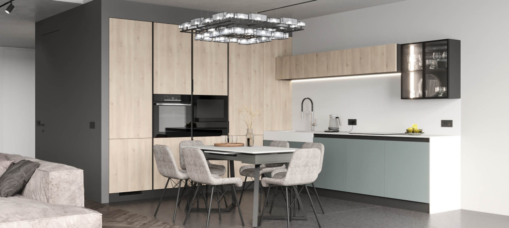 Что важно учитывать при выборе кухни в светлых тонах - фото №23