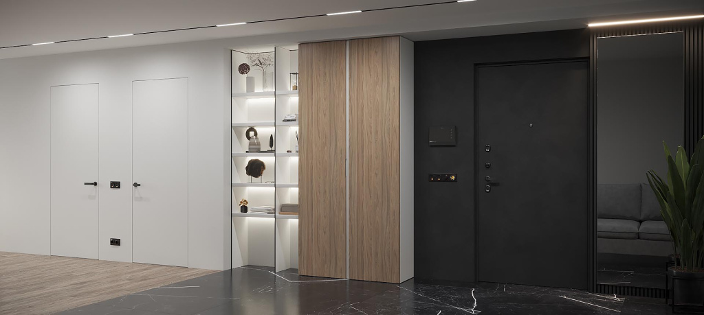 Дизайн прихожей: тренды 2024-2025 - фото №3