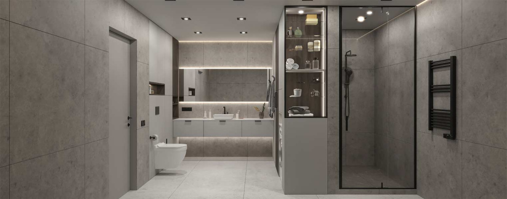 Ванная в стиле лофт: 50 фото и 50 идей - фото №33