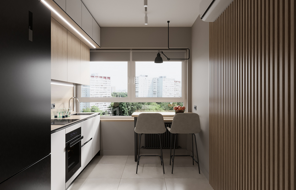 10 лайфхаков в дизайне маленькой кухни - фото №3