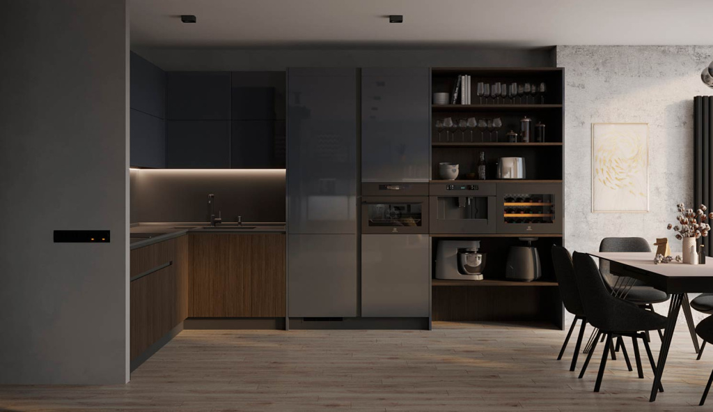 Дизайн кухни 2024-2025: модные идеи и тренды - фото №80