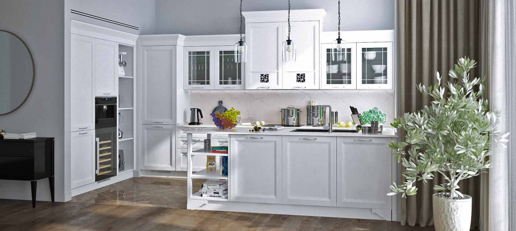 Кухня в стиле прованс: 70 фото и идей дизайна - фото №1