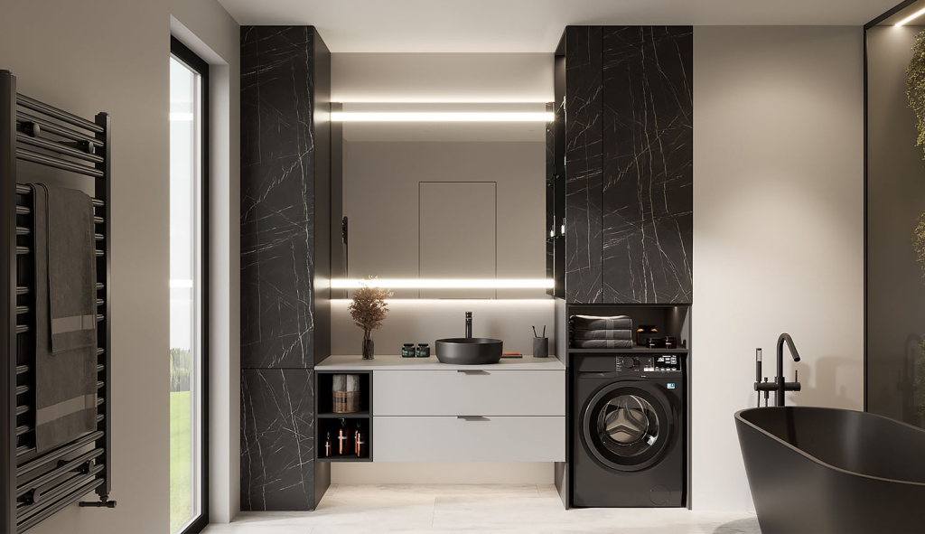 Освещение в ванной: как организовать, какие светильники выбрать, что учесть при подборе - фото №11