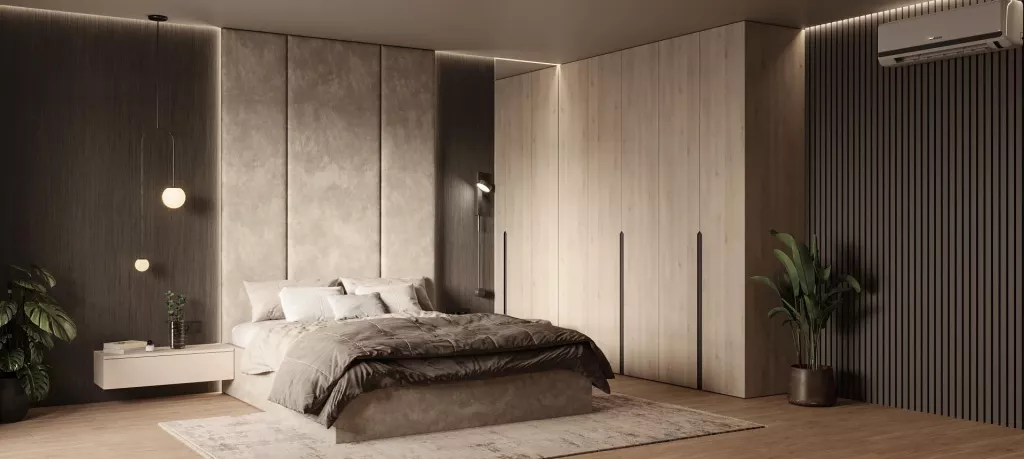 Технологии, минимализм и уют: тренды в дизайне современной спальни - фото №1