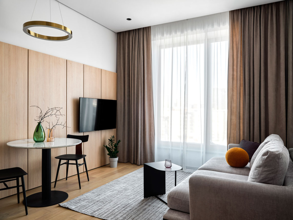 Творческие решения для удобной инвест-квартиры в центре Москвы - фото №2