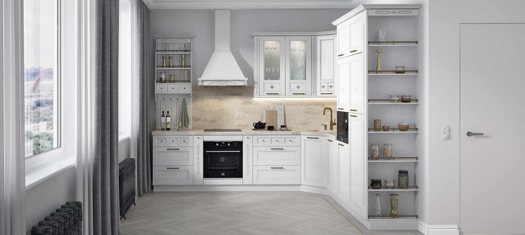 Кухня в стиле прованс: 70 фото и идей дизайна - фото №11