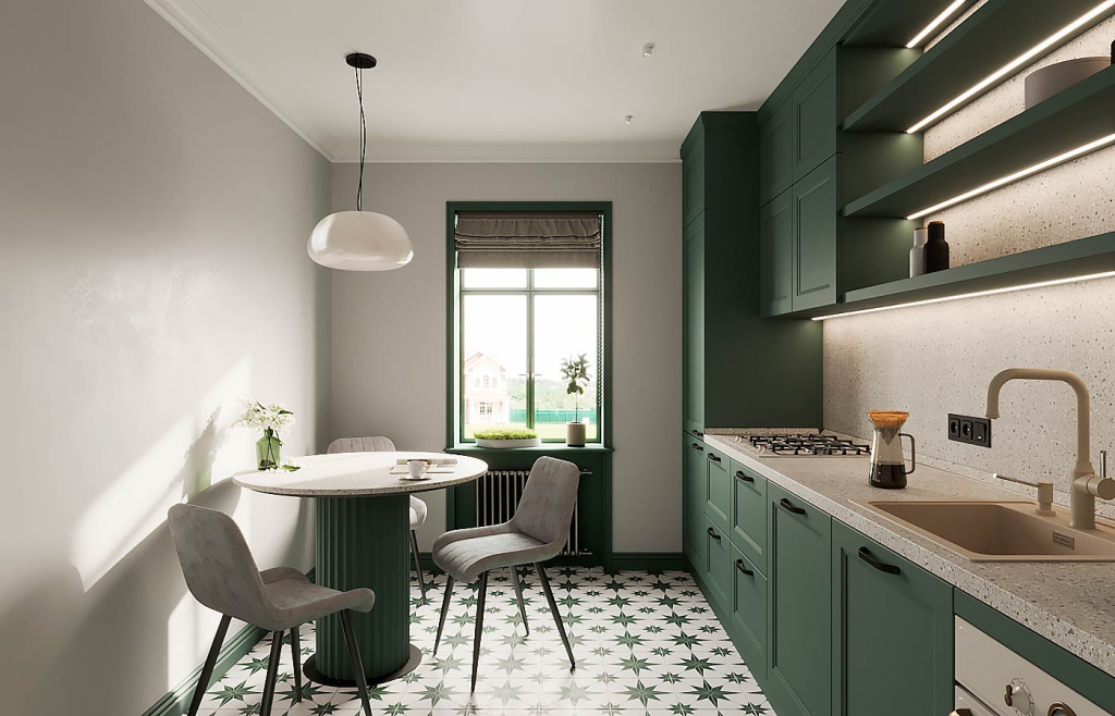 Дизайн кухни в частном доме — идеи для интерьера с фото - фото №7