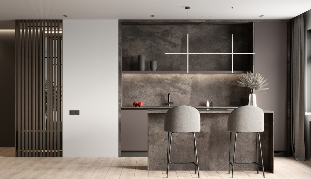 Кухня в стиле минимализм: тенденции дизайна - фото №14