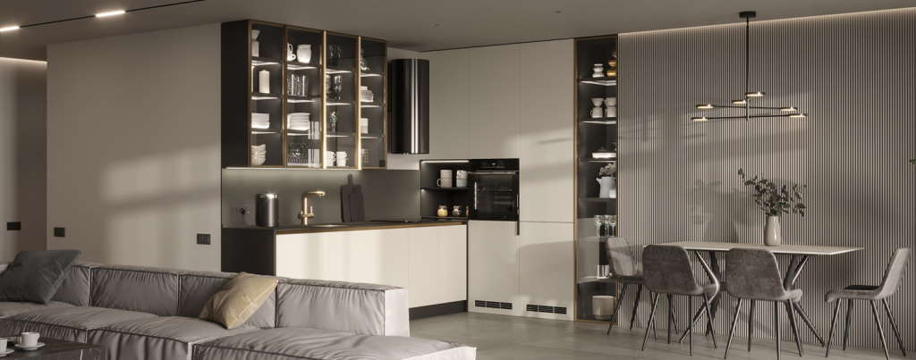 Кухня в стиле минимализм: тенденции дизайна - фото №1