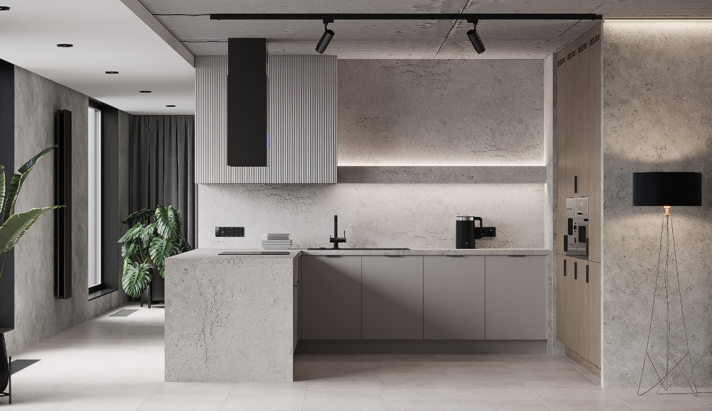 Кухня в стиле минимализм: тенденции дизайна - фото №19