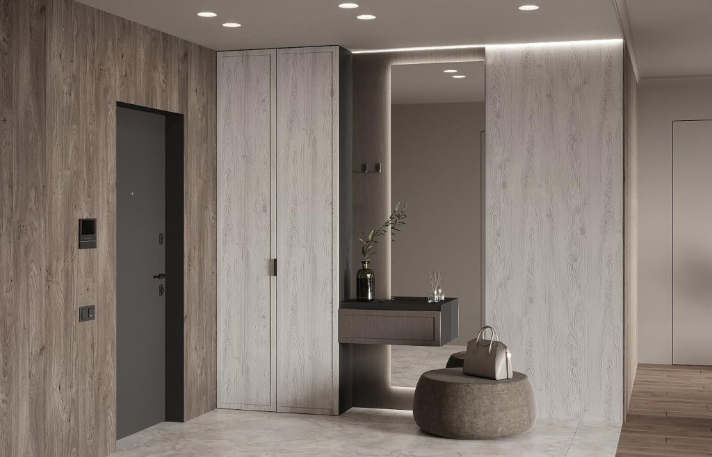 Идеи дизайна прихожей в скандинавском стиле - фото №25