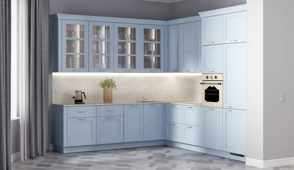 Кухня в стиле прованс: 70 фото и идей дизайна - фото №17