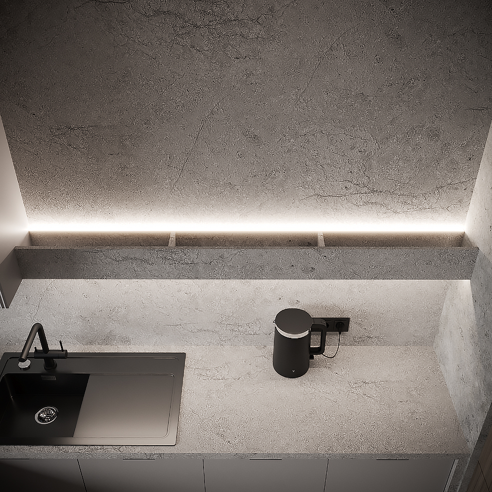 Кухня в стиле минимализм: тенденции дизайна - фото №21