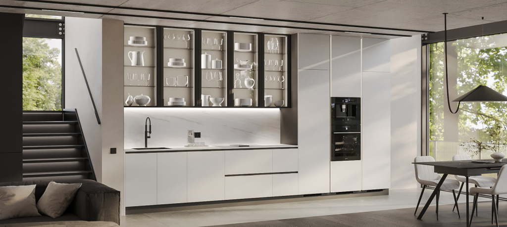 Кухня в стиле минимализм: тенденции дизайна - фото №3