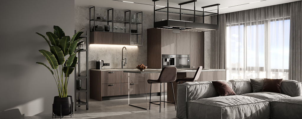 Кухня в стиле минимализм: тенденции дизайна - фото №10