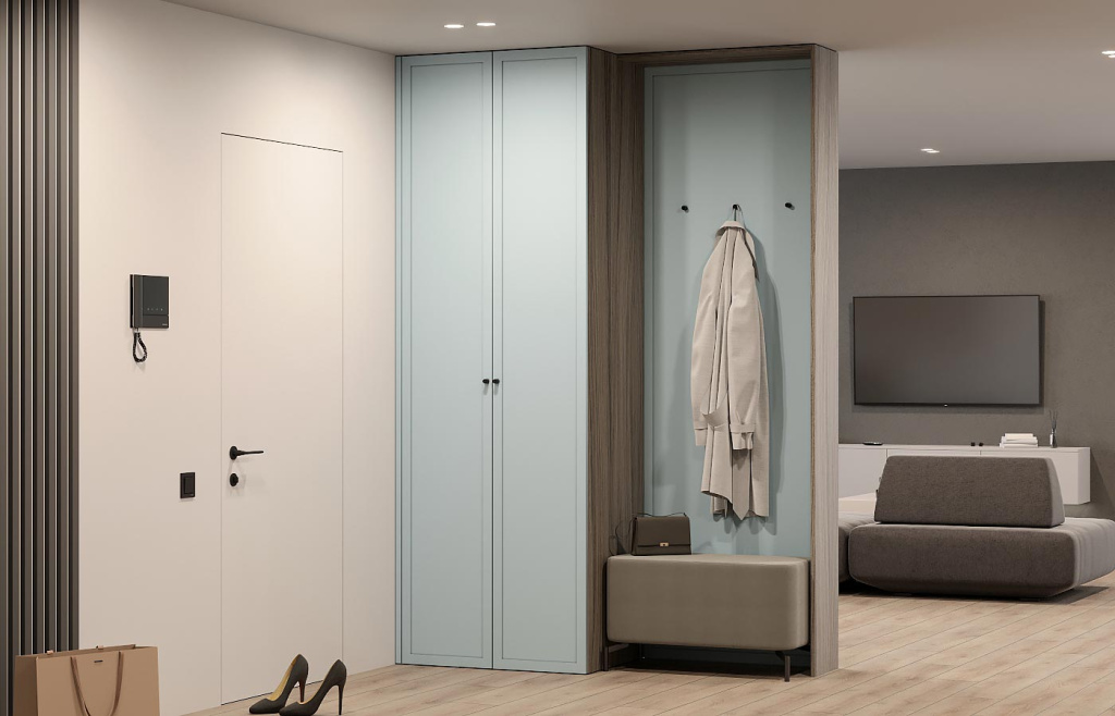 Идеи дизайна прихожей в скандинавском стиле - фото №12