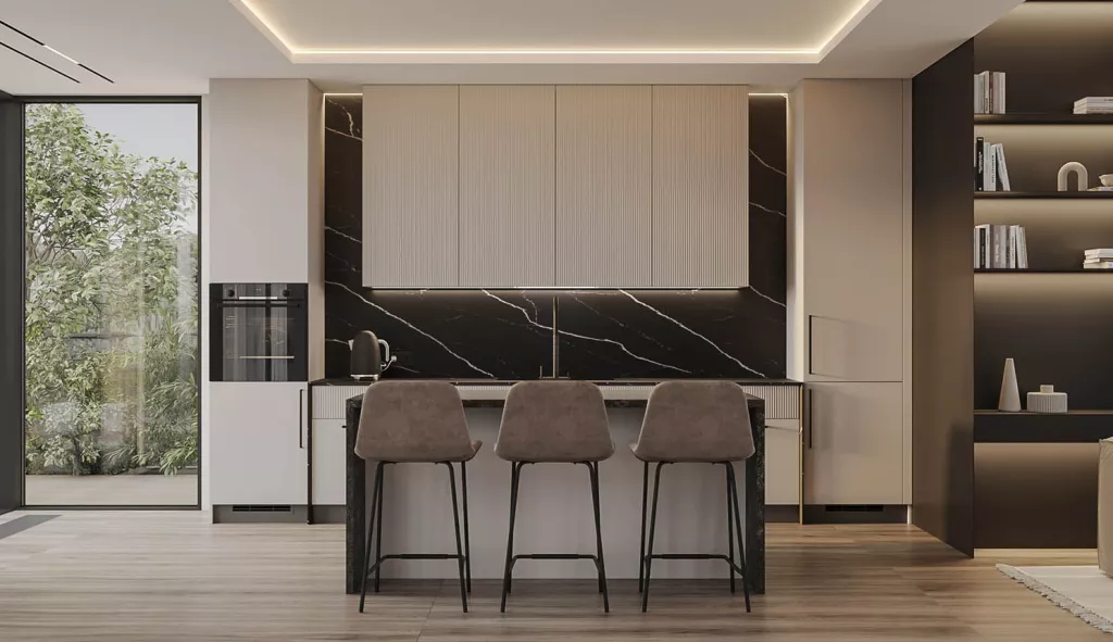 Дизайн кухни 2025-2026: новые тренды, идеи, советы дизайнеров - фото №110